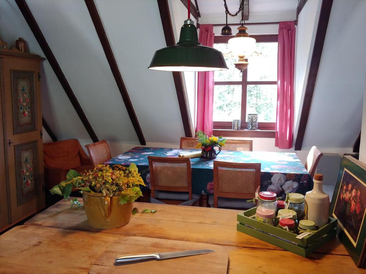 Jagdhaus In Der Rhoen In Voelliger Alleinlage Gersfeld Extérieur photo